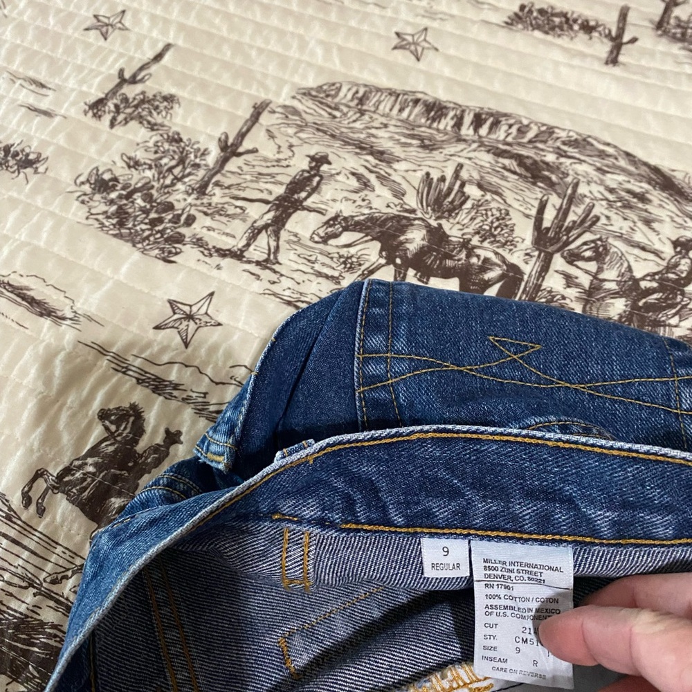 Cruel Girl Blue Straight Jeans Classic Denim